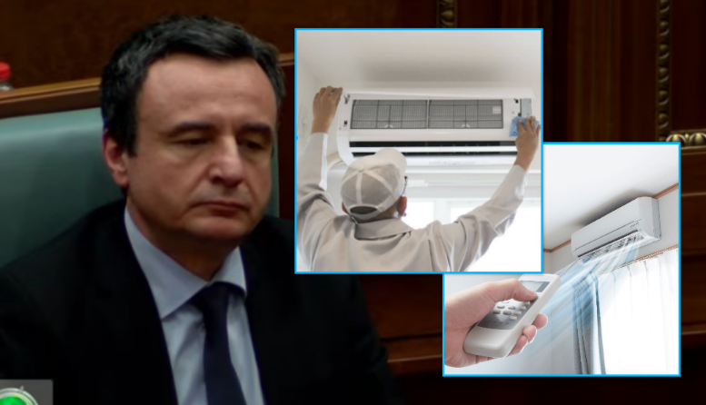 Kurti nxehet e flladitet me klima mbi 4 mijë euro, përderisa qytetarët vuajnë nga faturat e larta