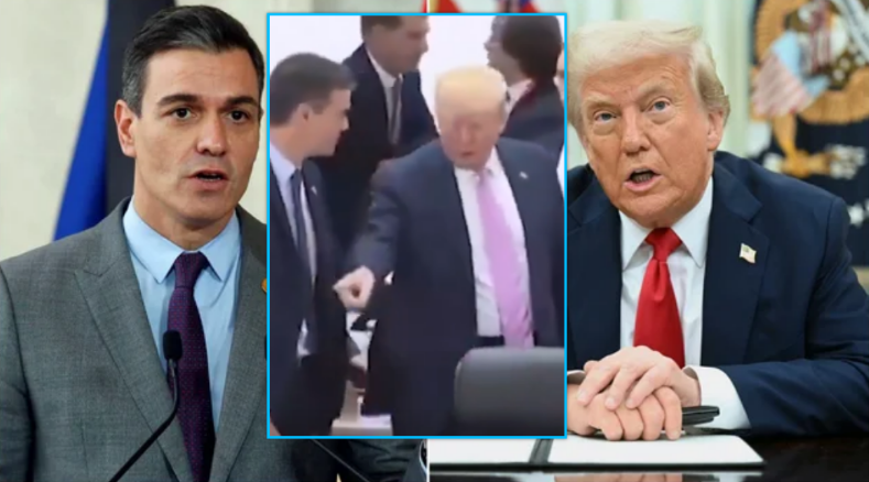 ‘Ulu aty ulu’, poshtërimi epik që Trump i bëri kryeministrit të Spanjës që u çua në këmbë për t’i folur