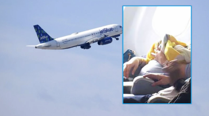 Foshnja lind në qiell në duart e ekuipazhit, piloti ia vendos emrin