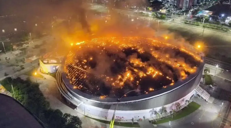 Shpërthen zjarr në Parkun Olimpik në Brazil gjatë Kampionatit Botëror për të rinjtë