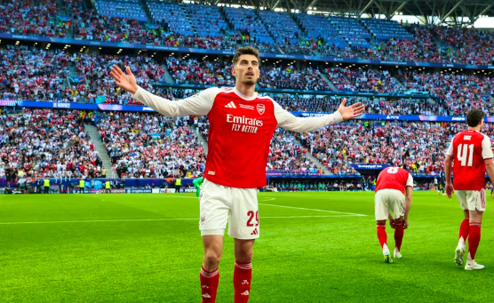 Pjesa e parë mbyllet në avantazh për Arsenal, shënoi Havertz