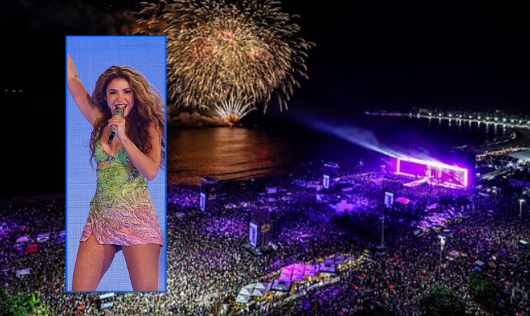 Shakira dridh Rio de Janeiro, mblodhi 2 milionë brazilianë në Copacabana