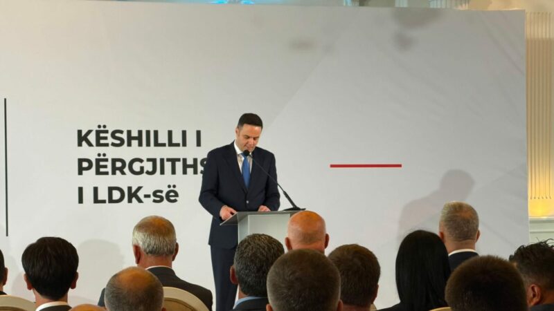 LDK mbështet bashkimin në një listë me Osmanin