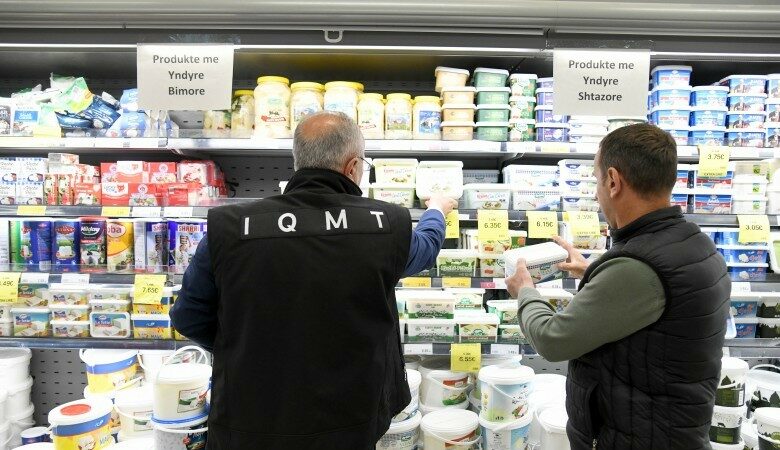 Kontrolle të IQMT’së në tregun e qumështit: Mbyllet një operator ekonomik