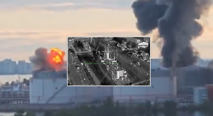 Rusët shikojnë të tmerruar – Ukraina bombardon Shën Petersburgun, i prish festën Putinit