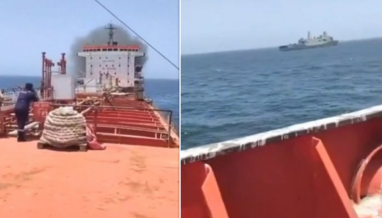 Çirret regjimi iranian: Armëpushimi i pakuptimtë pas goditjes së anijes nga predhë amerikane në Oman
