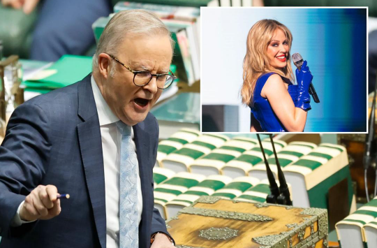 Kryeministri i posamartuar australian Albanese merakli, flet për seks me Kylie Minogue