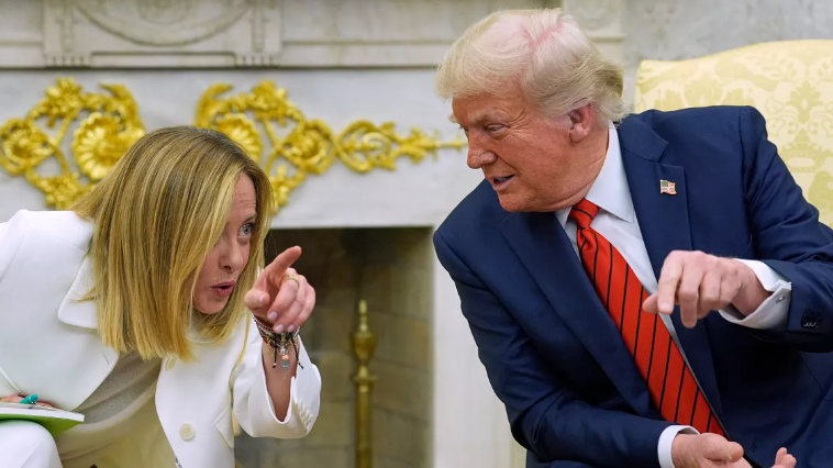 Trump për Melonin: U prish pak marrëdhënia jonë, por ende më pëlqen
