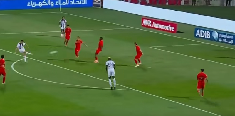Spektakulare: Asllani shënon supergol në Emiratet e Bashkuara Arabe