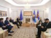Shefi i ri i Zyrës së BE’së takon Haxhiun: Diskutuam për synimin strategjik të anëtarësimit të Kosovës sh...