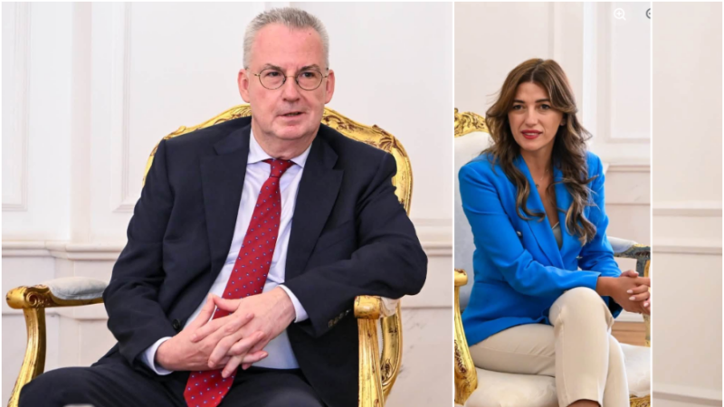 Ambasadori i ri i BE’së ia thekson ‘noterës’ së Kurtit zotimin për Zajednicën, përsëri