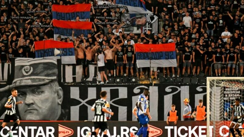 UEFA dënon klubet Crvena Zvezda dhe Borac Banjalluka për sjelljen e tifozëve pas vdekjes së Mladic