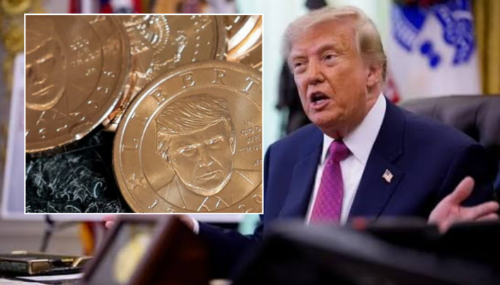 Imazhi i Trump në monedhën amerikane, koleksioni u shit brenda pak orësh