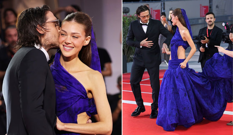 Nicola Peltz shkëlqen në tapetin e kuq, Brooklyn Beckham e përkrah me puthje