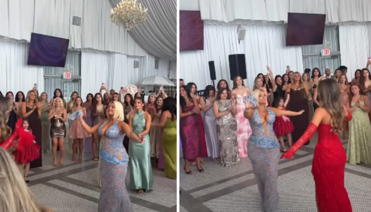 ‘Hajde luj çyçek’: Çudit Bebe Rexha sa bukur vallëzon me këngë dasmash